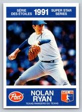 1991 Post Canadian #27 Nolan Ryan (ref Y01820)