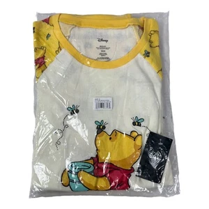 Disney Pajamas Set Unisex Size Small Sweatshirt Sweatpants Vinnie Pooh - Picture 1 of 16