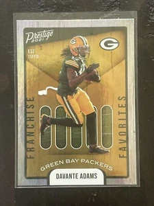 2021 Prestige Franchise Favorites #FF-7 Davante Adams - Green Bay Packers - Picture 1 of 2