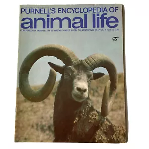 Purnell’s Encyclopedia Of Animal Life Magazine Volume 4 Number 7 Issue - Picture 1 of 8