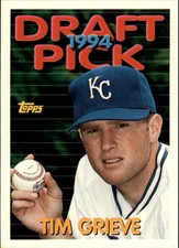 1994 Topps Traded Baseball Card #66T Tim Grieve Rookie