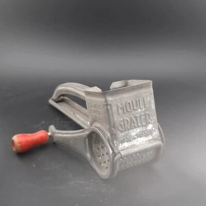 Vintage Mouli Reibe, 'Mouli Grater', Käsereibe, Frankreich (US-Patent), 1940er - Bild 1 von 15