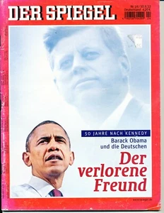 Barack Obama John F. Kennedy the lost friend Der Spiegel Nr. 10.6.13 - Picture 1 of 2