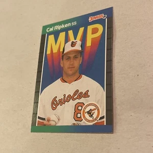1989 Donruss Cal Ripkin Jr. MVP Bonus Card BC-15 Error No Dot After INC - Picture 1 of 12