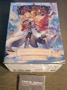 FaB Flesh Blood TCG Oficial Dragon Escudo Mangas Dorinthea Worlds 2024 Anime - Imagen 1 de 4