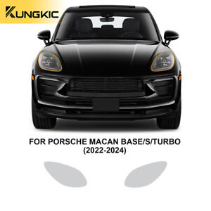 For Porsche Macan Base 2022-2024 Headlights Precut Paint Protection Film PPF TPU