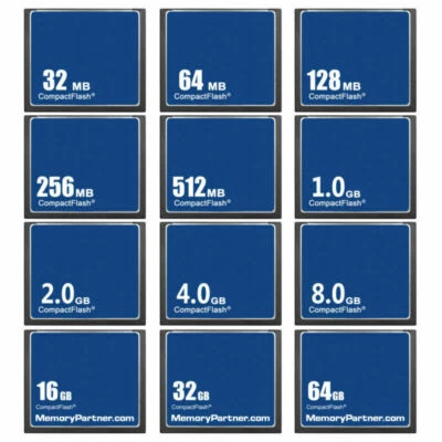 OEM CF 1GB 2GB 4GB 8GB 16GB 32 64GB 32/64/128/256/512MB CompactFlash Memory Card - Image 1 of 4