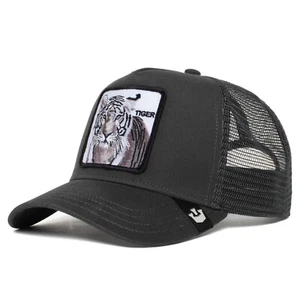 GOORIN BROS ® TRUCKER CAP BASEBALL MESH SNAP KÄPPI KAPPE WHITE TIGER CAP NEU
