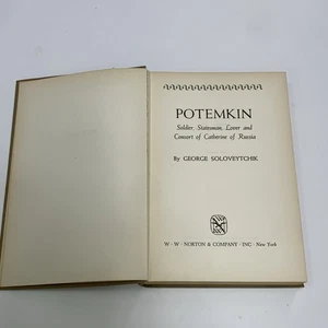 Potemkin Soldier, Statesman, Lover... (George Soloveytchik HC First Edition 1947 - Foto 1 di 11