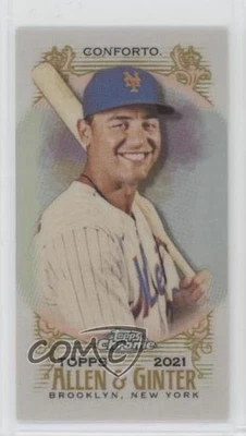 2021 Topps Allen & Ginter Chrome Mini Michael Conforto #175 - Image 1 of 2