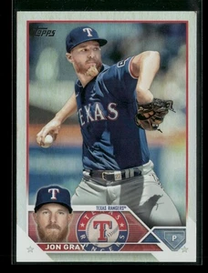 Jon Gray 2023 Topps Rainbow Foil #73 Texas Rangers - Picture 1 of 2