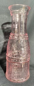 Godinger Claro Pink Carafe~32 Ozs - Picture 1 of 10