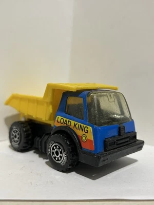 Camión de volteo pequeño Tonka vintage de metal y plástico Load King hecho en Hong Kong Foto 1 de 4