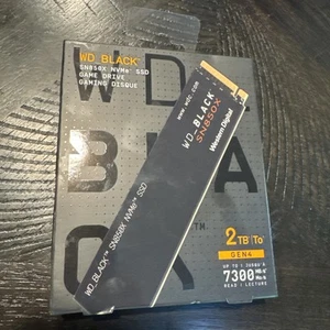 WD_BLACK SN850X 2TB NVMe Internal SSD (WDS200T2X0E) Gaming Disque!!! - Picture 1 of 5