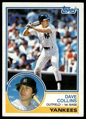 1983 Topps #359 Dave Collins - Image 1 of 2