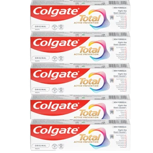 Colgate Total Active Prevention Original Toothpaste 75ml / 2.55oz (Pack of 5) - Picture 1 of 9