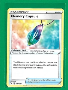 Pokémon TCG SWSH Vivid Voltage Memory Capsule #155/185 Regular Uncommon - Picture 1 of 2
