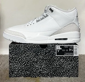 Size 14M- Air Jordan 3 Retro 2025 Pure Money CT8532-111 - Picture 1 of 5