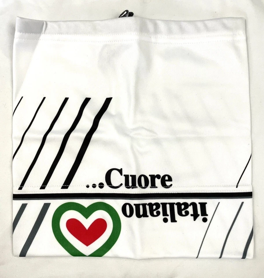 Gorra de Ciclismo de Invierno Pissei Cuore Italiano Blanca Nueva Foto 1 de 4