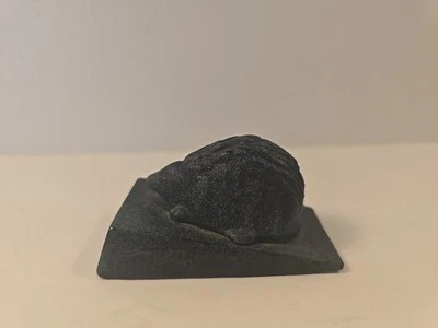 Vintage Small Metal Hedgehog Doorstop 2 7/8" Cast - Image 1 of 4