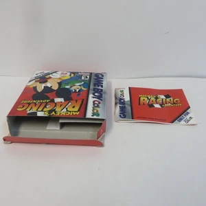 Mickey's Racing Adventure Nintendo Game Boy Color 1999 SOLO CAJA E INSTRUCCIONES - Imagen 1 de 5