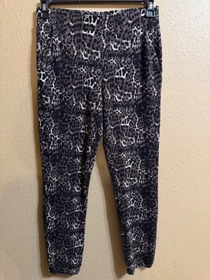 LEGGINGS TONO TALLA MEDIANA ESTAMPADO LEOPARDO ELÁSTICO PULL ON Foto 1 de 4