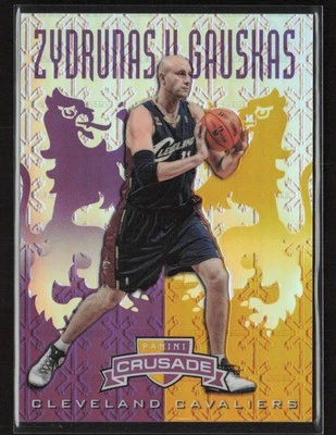 Zydrunas Ilgauskas 2012-13 Panini Crusade #86 Crusade Purple/49 Cavaliers Foto 1 de 2
