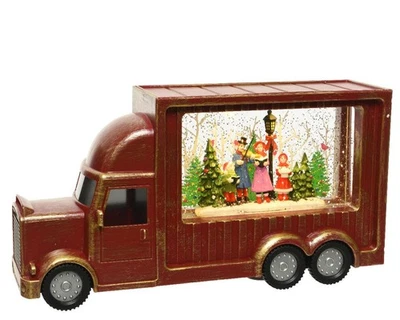 Christmas Decoration, Snow Globe Truck with Carol Singers, LED, 488724 - Image 1 of 2
