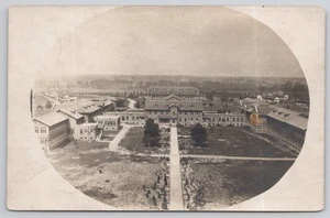 Foto Real Postal RPPC Chicago Municipal Tuberculosis Sanatorio Raro Aéreo - Imagen 1 de 2