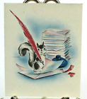 Norcross Signature Note Squirrel Blank Note Card, Unused 4" X 5"