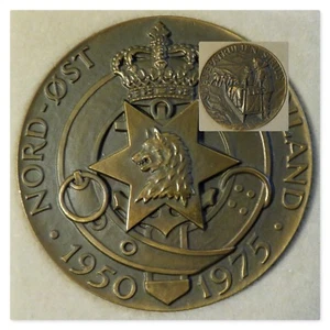 1950 -1975 Sirius Medaljen Bronze von Frode Bahnsen. Ltd. Auflage 2066/3000 - Bild 1 von 8