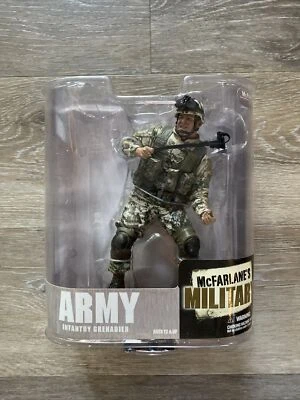 McFARLANE MILITAR SERIE 6 EJÉRCITO INFANTERÍA GRANADERO ESTUCHE NUEVO Foto 1 de 2