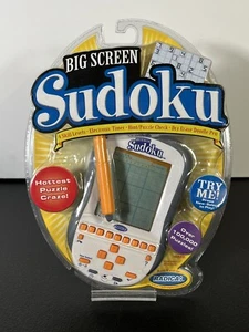 Radica Big Screen Sudoku 2005 Brandneu Factory Sealed 4 Skill Levels - Bild 1 von 3