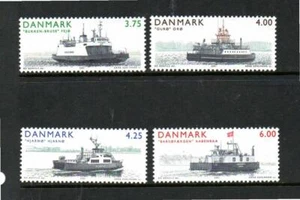 DENMARK MNH 2001 SG1249-1252 FERRIES - Picture 1 of 1