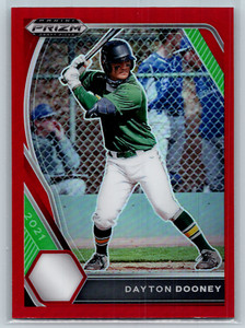 Dayton Dooney 2021  Panini Prizm Draft Red Prizm #PDP169 Central Arizona