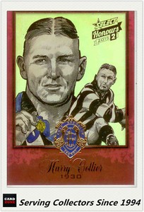 2015 Select AFL Honours S2 Brownlow Sketch Card BSK56 Harry Collier (Coll'wood)