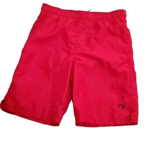 Pantalones cortos de tabla Op Ocean Pacific para niños jóvenes M (8) forrados con cordón - Imagen 1 de 10