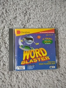 Word Blaster 1996 Windows 95 Retro Educational PC Game Vintage Software - Picture 1 of 5