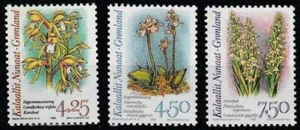 Groenland postfris 1996 MNH 284-286 - Bloemen / Flowers Orchids - Picture 1 of 1