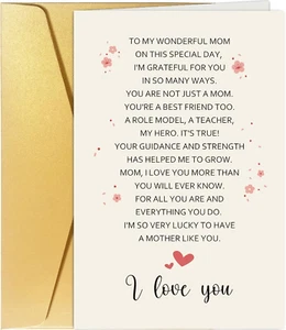Gifts for Mom, Mothers Day from Husband Daughter Son, Birthday Women Wife Gifts. - Picture 1 of 7