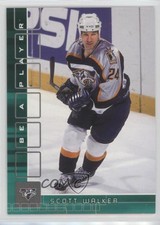 2001-02 ITG Be A Player Memorabilia Emerald /10 Scott Walker #113