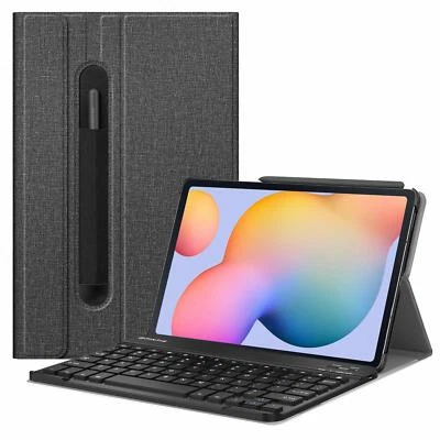Keyboard Case for Samsung Galaxy Tab S6 Lite (2024/2022/2020) Slim Stand Cover - Image 1 of 4