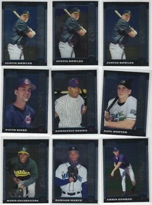 (50)ct 1999 BOWMAN CHROME BASEBALL RC LOT FREDDY GARCIA JOE NATHAN HILLENBRAND - Picture 1 of 6