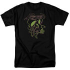 T-shirt Poison Cat sous licence groupe de rock n'roll musique marchandise tee-shirt noir