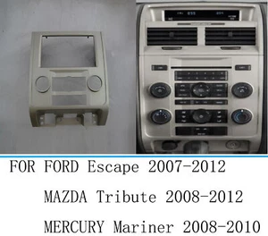For Ford Escape 07-12/MAZDA Tribute 2008-2012 Car Stereo Radio Fascia Frame - Picture 1 of 4
