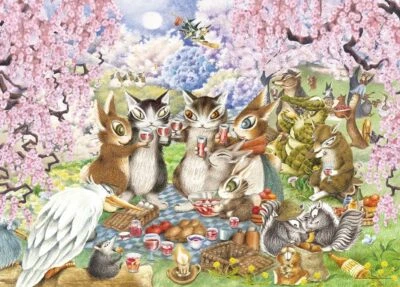 500 piece jigsaw puzzle Wachifield Blossom Knight (38x53cm) - Image 1 of 4