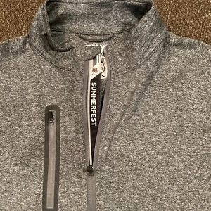 Chaleco Applebrook Golf Club Levelwear Cuarto Cremallera Para Hombre M Excelente Estado - Imagen 1 de 5