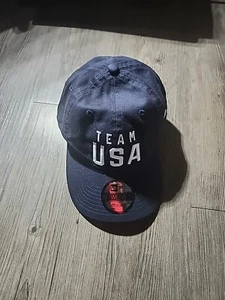 mlb new era 9twenty hat One Size Fits Most Adjustable With Team USA LOGO Blue... - Picture 1 of 5