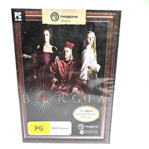 1 X PC CD ROM - BORGIA - THE OFFICIAL GAME FROM THE HIT TV SERIES - WINDOWS - Picture 1 of 3