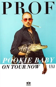 Prof Pookie Baby On Tour Now Rapper Promo Poster 17 x 11 Reime - Bild 1 von 4
